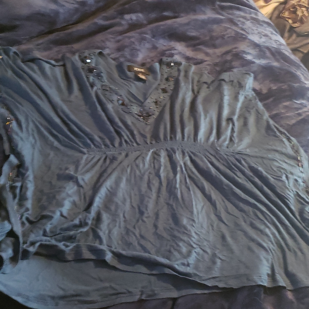 shirt size medium  blue